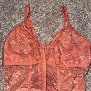 Colsie Pink Lace Top